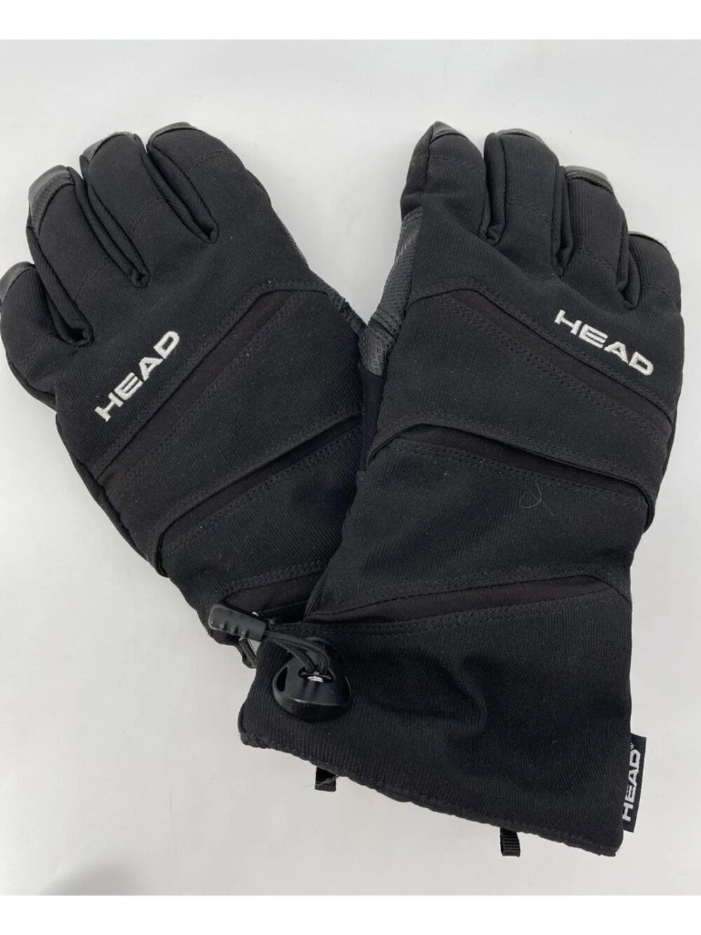HEAD Unisex Dupont Sorona Ski Glove With Heat Pocket Black Gloves XS
